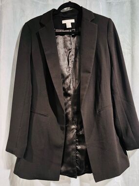 Classic Black Women's Blazer Jacket